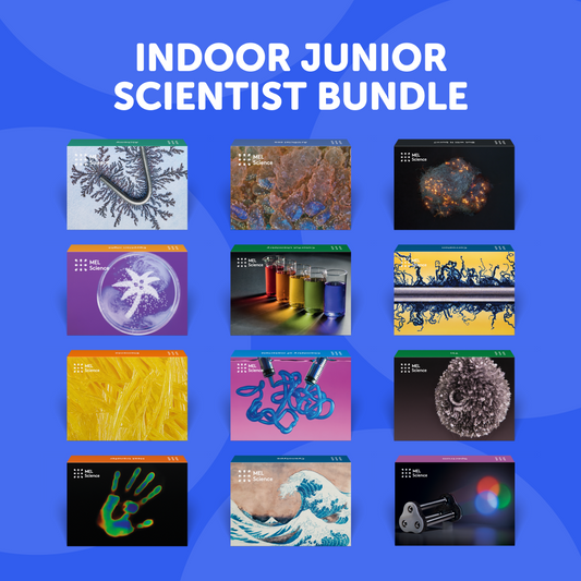 Indoor Junior Scientist Bundle — Ages 8–16+ (with online lessons library)