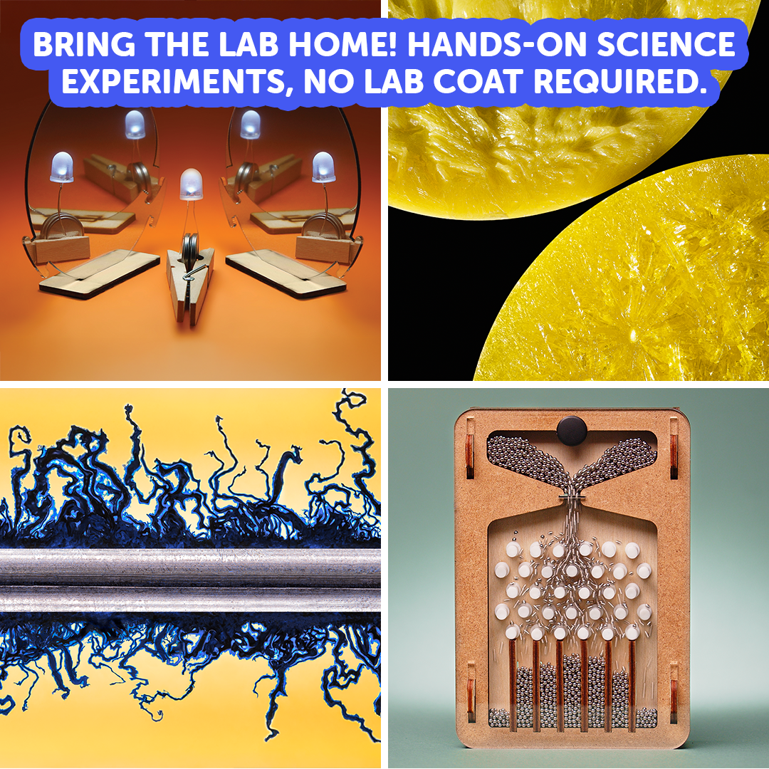 Indoor Junior Scientist Bundle. Ages 8–16+ (with online lessons library)