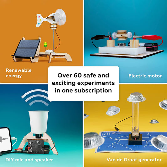 12 - MEL Physics boxes. Ages 8–14+ (with online lessons library)