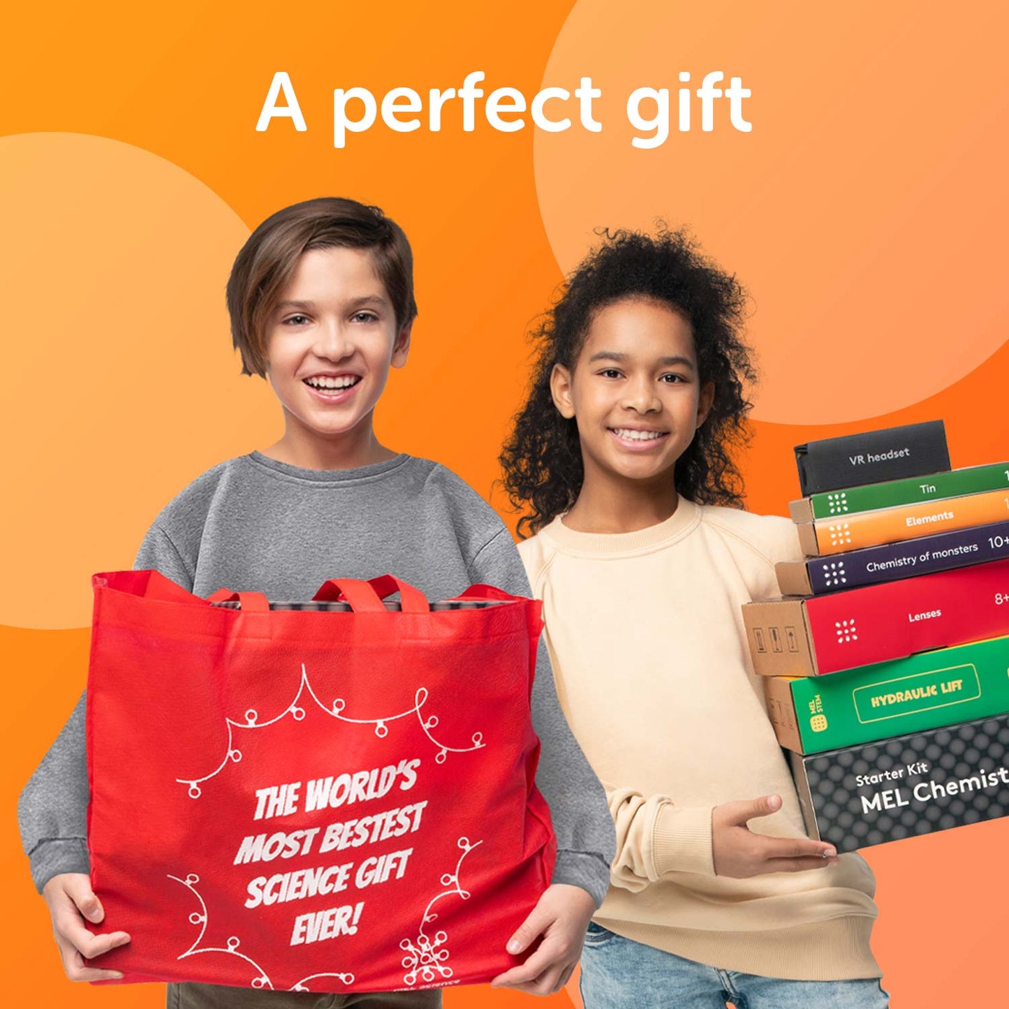 MEL Mixed bundle. 5 sets + starter kit. Chemistry, physics, STEM