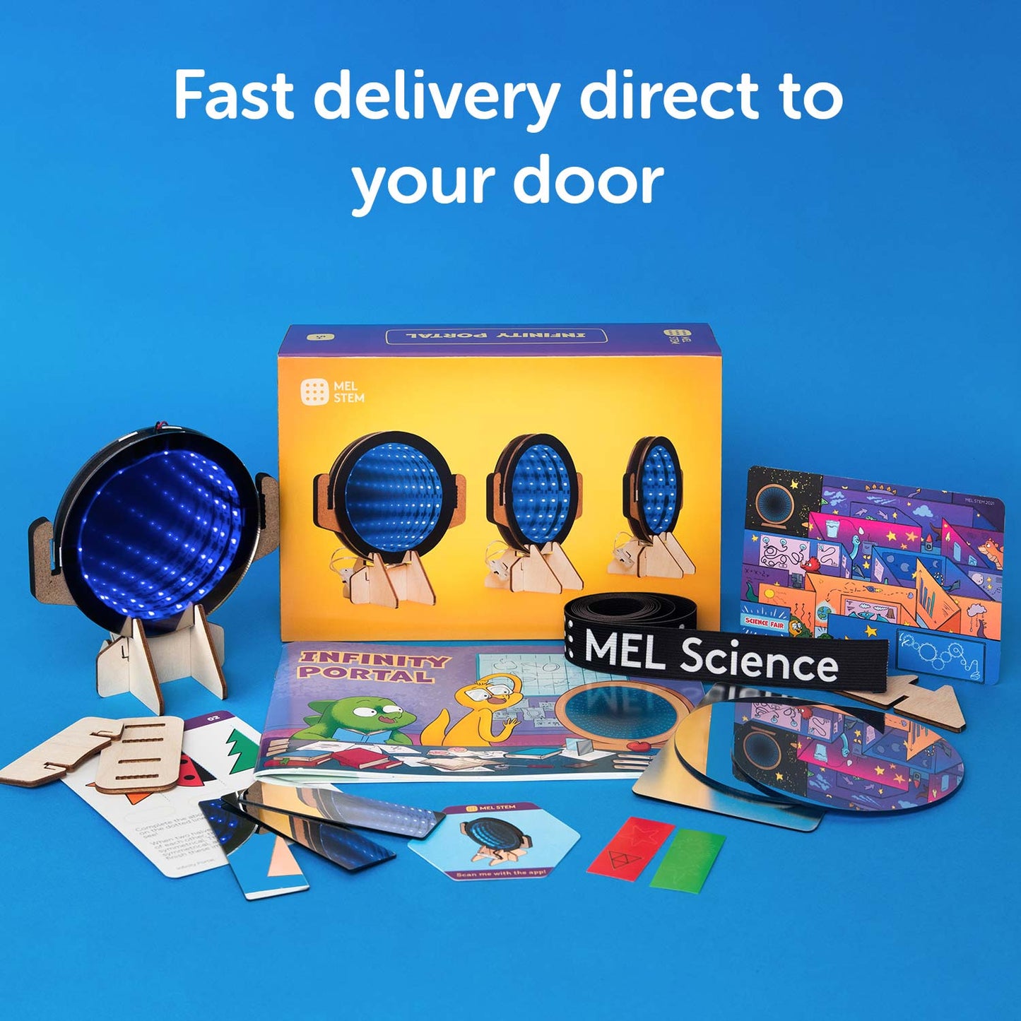 12 - MEL Physics boxes. Ages 8–14+ (with online lessons library)