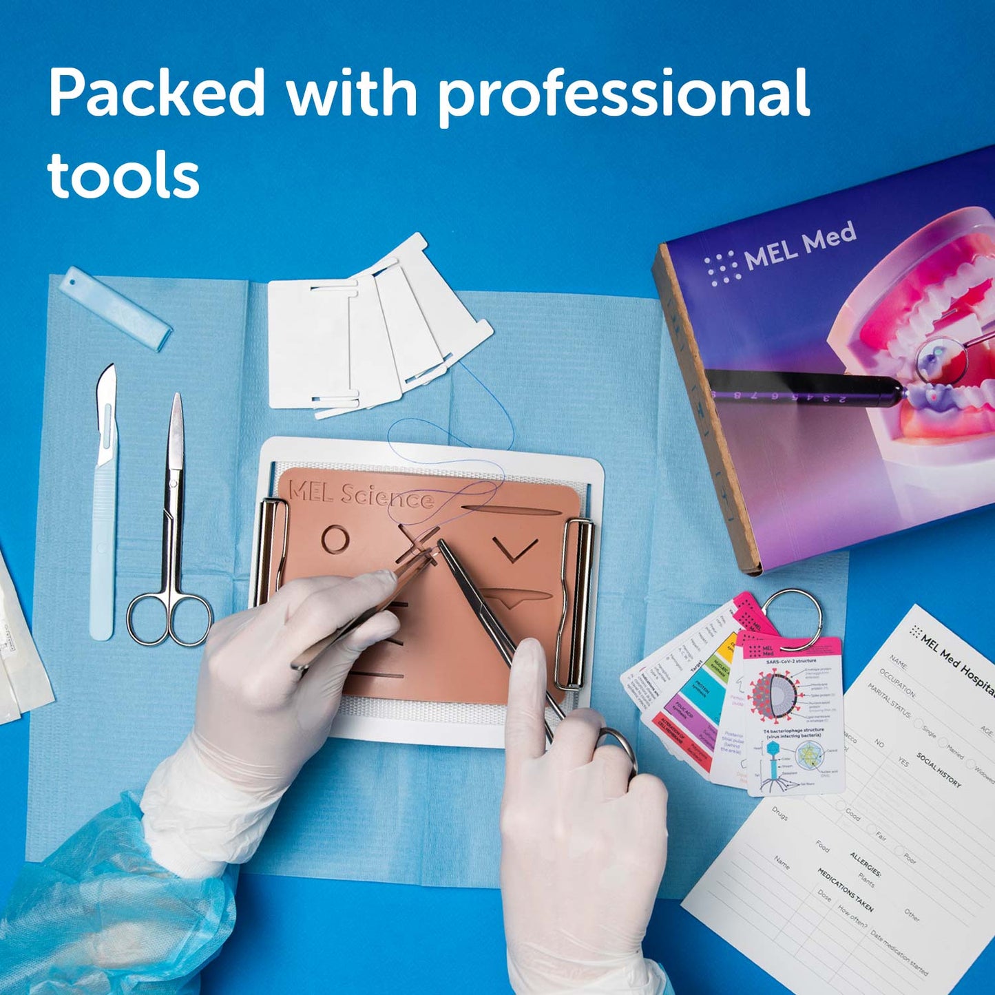 MEL Med bundle — 3 kits. Ages 14+